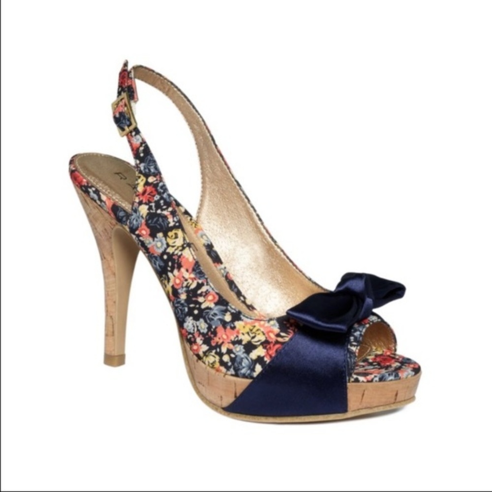 Rampage Floral Heel